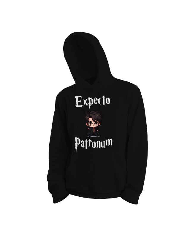 Expecto Patronum - czarna męska bluza Harry Potter