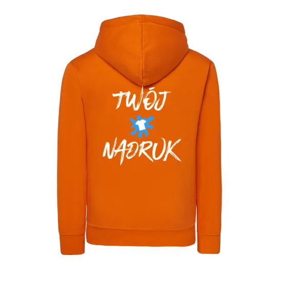 Bluza damska z nadrukiem - 35% bawełna 290g