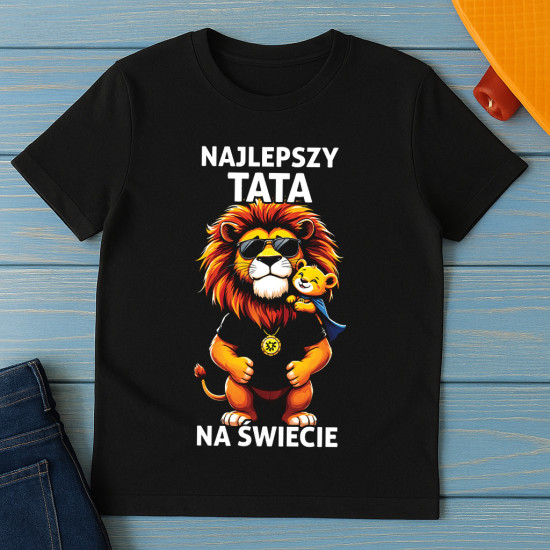 Najlepszy Tata na świecie - koszulka na dzień taty
